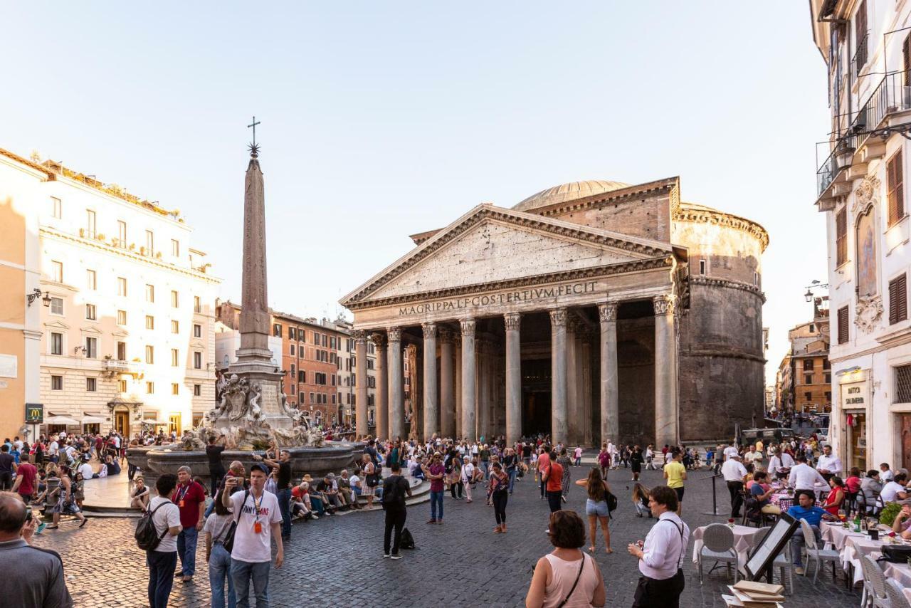 Апартаменты Pantheon Palazzo Nari Рим Экстерьер фото